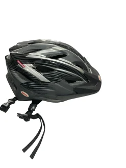 Used Bell BLACK RACER HELMET Bike Helmet Black One Size
