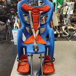 Used BELLELLI PEP REAR FRAME Rear Mount Carrier Royal Blue