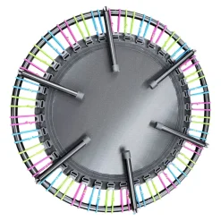 Used bellicon 44" Folding Rebounder Mini Trampoline – Premium Bungee Fitness Trampoline