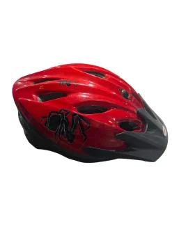 Used Bell SPIDER Bike Helmet Red SM
