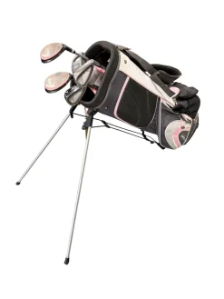 Used Ben Hogan LADY INSPIRE Womens Package Set RH Grey 5 Piece