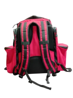 Used BERG DISC SPORTS BAG Disc Golf Backpack Red