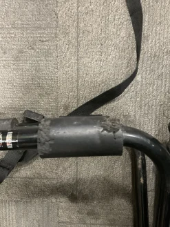Used 2 BIKE RACK Rear Mount Carrier Black