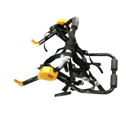 Used 1 BIKE RACK Rear Mount Carrier Yellow