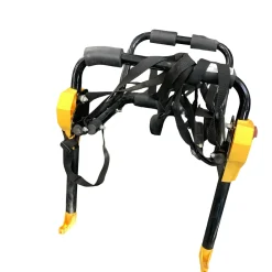 Used 1 BIKE RACK Rear Mount Carrier Yellow