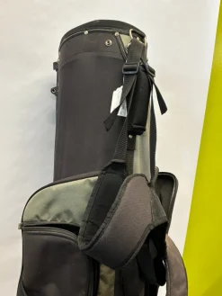 Used BLACK BAG Mens Stand Bag Black