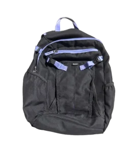 Used BLACK BASEBALL PLAYER BACKPACK BB/SB Player Backpack Black