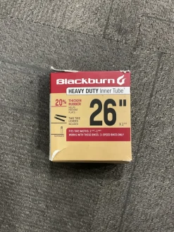 Used Blackburn HEAVY DUTY INNER TUBE 26IN Bike Tire