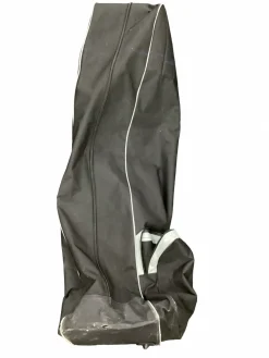 Used BLACK WHEELED TRAVEL BAG Travel Bag Black