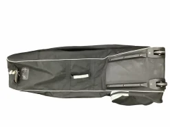 Used BLACK WHEELED TRAVEL BAG Travel Bag Black