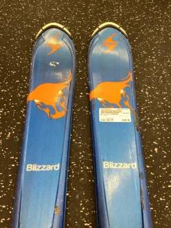 Used Blizzard COCHISE Boys DH Ski/Binding Navy Blue 120 cm