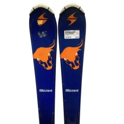 Used Blizzard COCHISE Girls DH Ski/Binding Royal Blue 130 cm