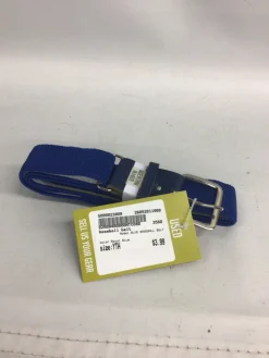 Used BLUE BASEBALL BELT Other Clothing Royal Blue Youth