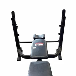 Used BODY BY JAKE FID BENCH W RACK FID Bench