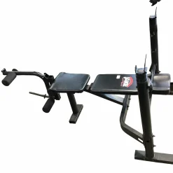 Used BODY BY JAKE FID BENCH W RACK FID Bench