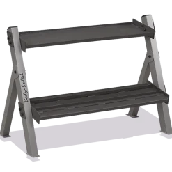 Used Body-Solid Dual Dumbbell & Kettlebell Rack