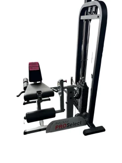 Used Body Solid PRO LEG EXTENSION/CURL 200LB STACK Home Gym w/Plates