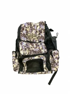 Used BoomBah WHEELED BACKPACK BB/SB Player Backpack White