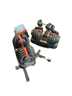 Used Bowflex Adj Dumbbells 5-55 LB