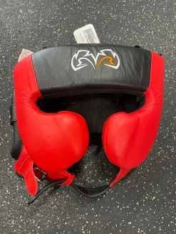 Used Boxing Headgear Black