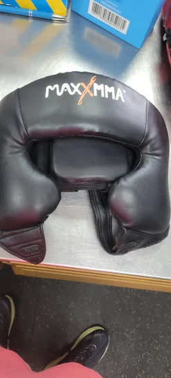 Used Boxing Headgear Black