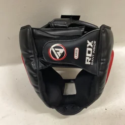 Used Boxing Headgear Black And Red