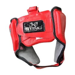 Used Boxing Headgear Red