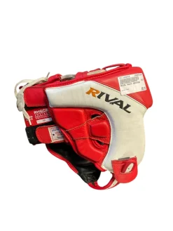 Used Boxing Headgear Red