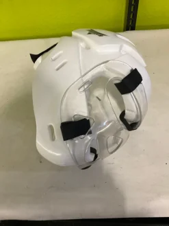 Used Boxing Headgear White