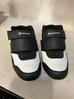 Used Boxing Shoes White And Black Senior 13