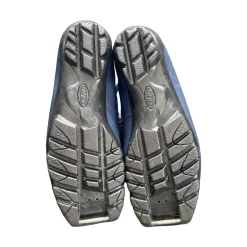 Used Boys NNN XC Ski Boots Navy Blue W 06.5-07 / JR 4.5-05