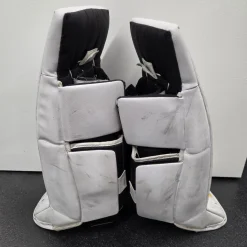 Used Brians BRIANS NETZERO 3 YTH LEG PADS Goalie Leg Pads Youth White 23