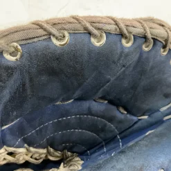 Used Brians OUTLAW JR Junior Goalie Catcher Navy And White