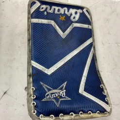 Used Brians OUTLAW Junior Goalie Blocker Navy And White