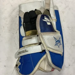 Used Brians OUTLAW Junior Goalie Blocker Navy And White
