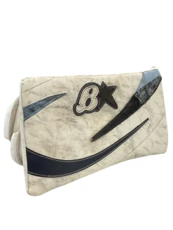 Used Brians ZERO G Senior Goalie Catcher White