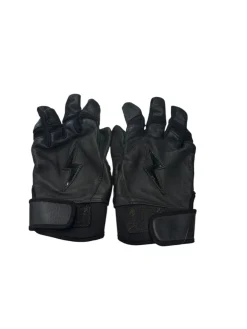 Used BRUCE BOLT BATTING GLOVES Other Clothing Black MD