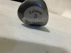 Used Callaway BIG BERTHA 3W Mens Fairway Wood RH 3 Wood