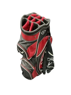 Used Callaway CALLAWAY 14-WAY Mens Cart Bag Black And Red