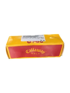 Used Callaway CB1 RED GOLF BALL 3 PACK 3 Ball - Golf Ball Sleeve