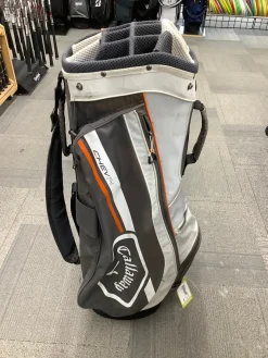 Used Callaway CHEV 14 Mens Stand Bag Orange