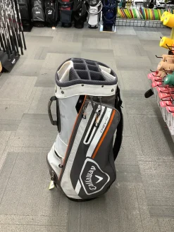 Used Callaway CHEV 14 Mens Stand Bag Orange