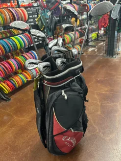 Used Callaway DIABLO EDGE Womens Package Set RH Red 13 Piece