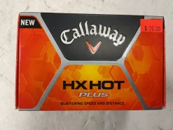Used Callaway HX HOT PLUS 12 Pack - Golf Balls