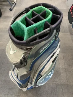 Used Callaway ORG 14 CART BAG Mens Cart Bag Green