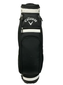 Used Callaway SOLAIRE 9-WAY Womens Stand Bag Black And White