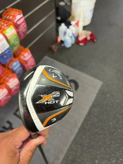 Used Callaway X2 HOT Mens Fairway Wood LH 3 Wood