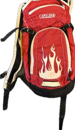 Used Camelbak MINI FLAME RED Backpack Red