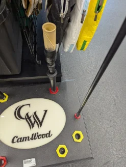 Used CAMWOOD BATTING TEE BB/SB Batting Tee