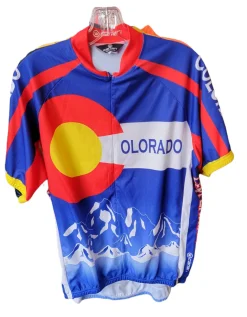 Used CANARI COLORADO JERSEY LG Bicycle Tops